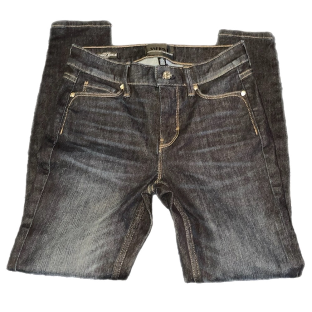 White House Black Market Dark Wash Straight Leg Jeans NWOT